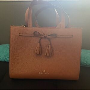 Kate Spade Hayes Leather Small Satchel